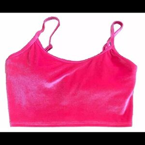 Victoria’s Secret PINK Active Lightly Lined Velvet Sports Bra Medium